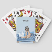 Pug Dog Pokerkaarten (Achterkant)
