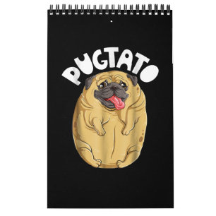 Pug Dog Pugtato Kalender