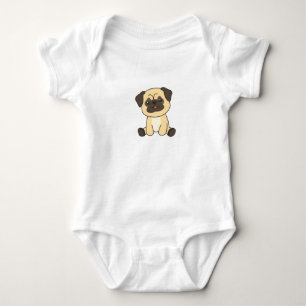 Pug Dog Puppy Dog Romper