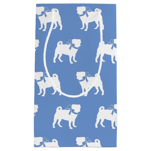 Pug Dog Puppy Klein Cadeauzakje (Voorkant)