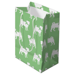 Pug Dog Puppy Medium Gift Bag Cadeauzakje