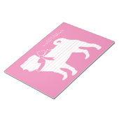 Pug Dog Puppy Notepad Notitieblok (Schuin)