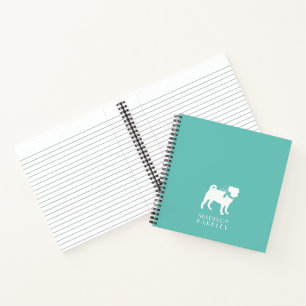 Pug Dog Puppy Notitieboek