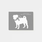 Pug Dog Puppy Post-it Notes (Voorkant)