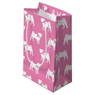 Pug Dog Puppy Small Gift Bag Klein Cadeauzakje