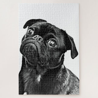 Pug Dog Puzzle Legpuzzel