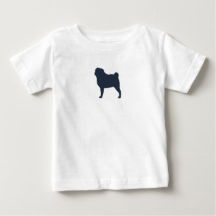 Pug Dog Silhouette   Cool Pug Lover's