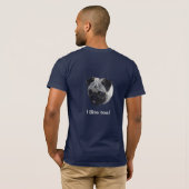 Pug Dog T-Shirt (Achterkant volledig)