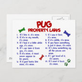PUG Eigendomwetten 2 Briefkaart (Voorkant / Achterkant)