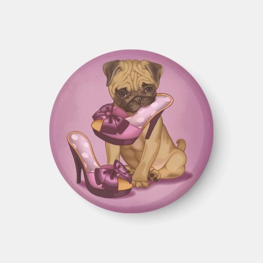 Pug- en boogschoenen magneet (Voorkant)