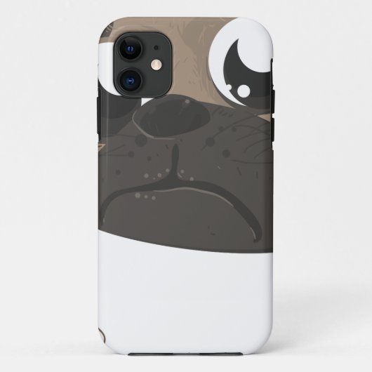 Pug en koffie Case-Mate iPhone case (Achterkant)