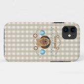 Pug en poten Case-Mate iPhone case (Achterkant (horizontaal))