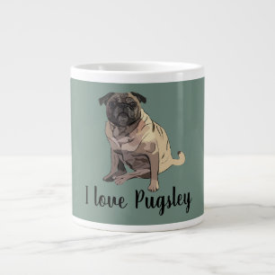 Pug Extra Grote Beker