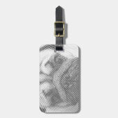 Pug Face Bagagelabel (Voorkant verticaal)