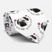 Pug Face, Dog Art Stropdas (Opgerold)