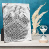 Pug Face Fotoplaat (Zijkant)