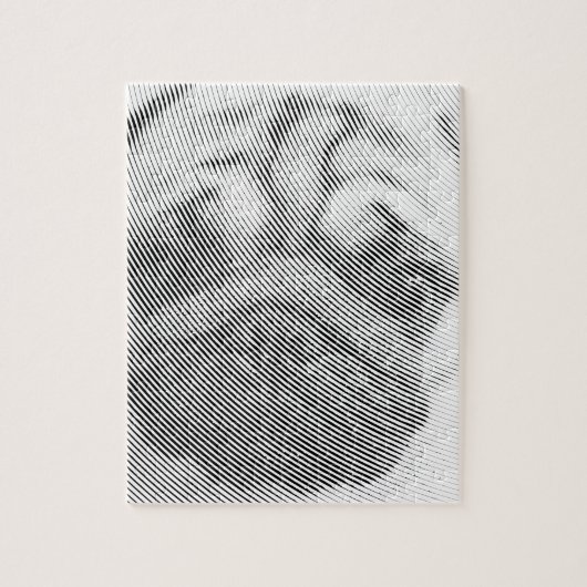 Pug Face Legpuzzel (Verticaal)