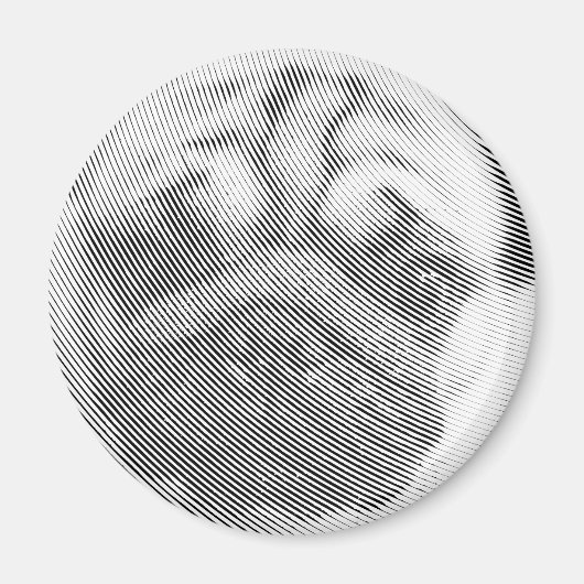 Pug Face Magneet (Voorkant)