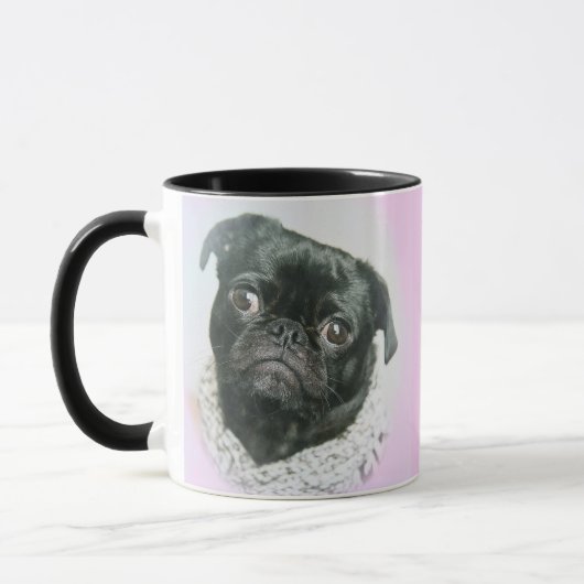 Pug Face Mok (Links)