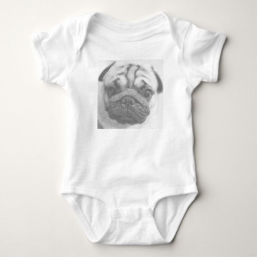 Pug Face Romper (Voorkant)