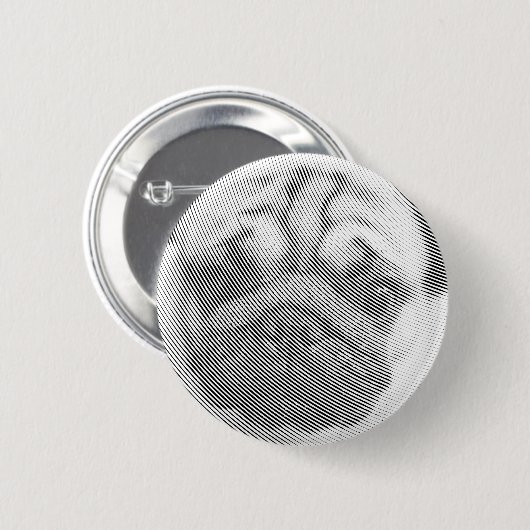 Pug Face Ronde Button 5,7 Cm (Voorkant /achterkant)