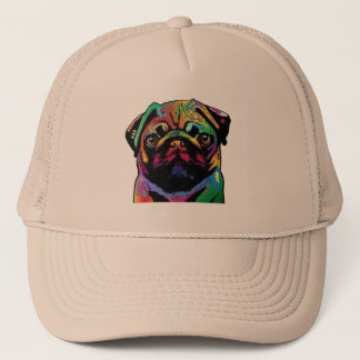 Pug Face Trucker Pet