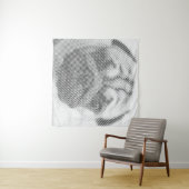 Pug Face Wandkleed (In Situ (horizontaal))