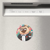Pug Father Magnet Magneet (Insitu (Vaatwasser))