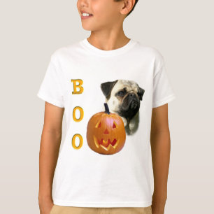 Pug (fawn) Boo T-shirt