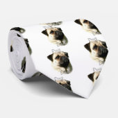 Pug (fawn) Pap 2 Stropdas (Opgerold)