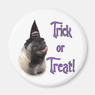 Pug (fawn) Trick Magneet