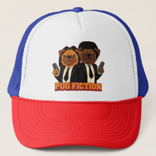 Pug Fiction Movie Parody Trucker Pet