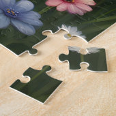 Pug Flowers Legpuzzel (Zijkant)
