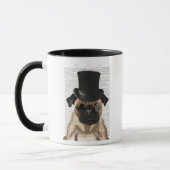 Pug, Formele hond en Pet Mok (Links)