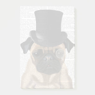 Pug, Formele hond en Pet Post-it® Notes