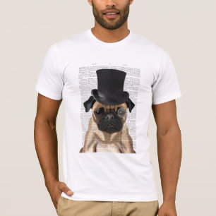 Pug, Formele hond en Pet T-shirt