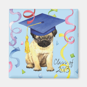 Pug Gediplomeerde Magneet
