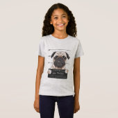 Pug gevangene t-shirt (Voorkant volledig)