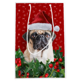 Pug Gift Wrapping Bag Medium Cadeauzakje