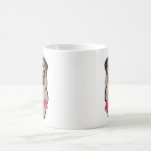 Pug Girl Coffee Mok (Center)