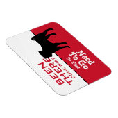 Pug Go Potty  Je Word Magnet-teken Magneet (Rechterzijde)