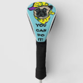 Pug Golfheadcover (Voorkant)
