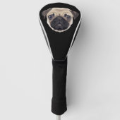 Pug Golfheadcover (Voorkant)