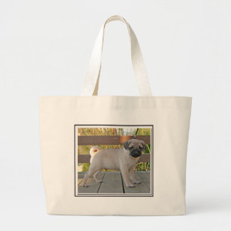 Pug Grote Tote Bag