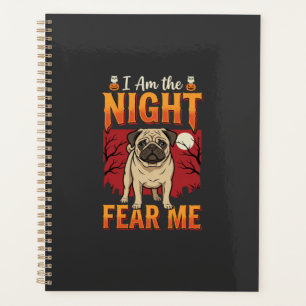 Pug Halloween Je Suis la Nuit Craignez Moi