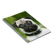 Pug headshot notitieboek (Rechterzijde)