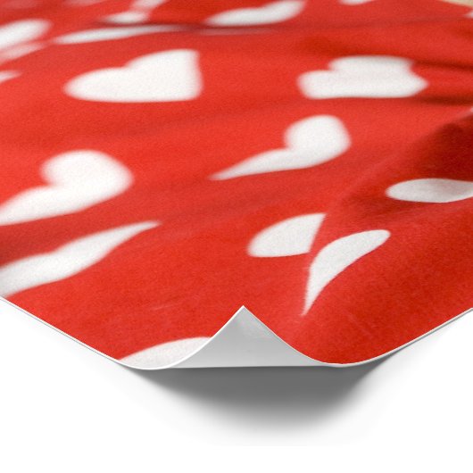 Pug Heart Puppy Poster (Hoek)