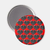 Pug Hearts Magneet (Voorkant / Achterkant)