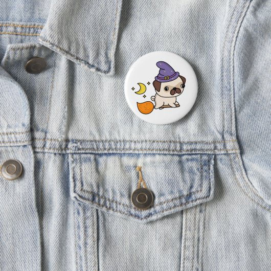 Pug-heks Knop Ronde Button 5,7 Cm (In situ)