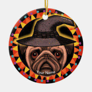 Pug Heks ornament